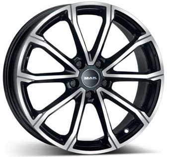 MAK DAVINCI BLACK/POLISHED 7X18 i gruppen F�LGAR / ALUMINIUMF�LGAR hos Svenska Gummihuset AB (A181145M7MAKDABP661)