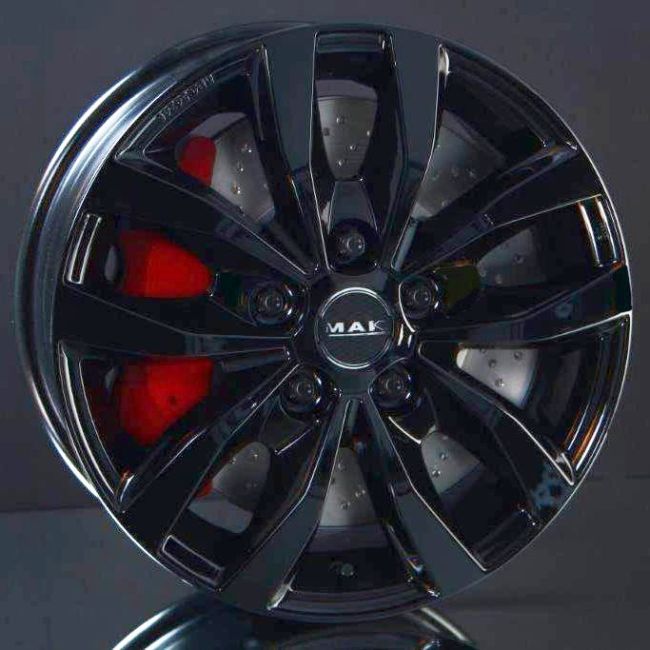 MAK LOAD5 GLOSS BLACK 6,5X15 i gruppen FLGAR / ALUMINIUMFLGAR hos Svenska Gummihuset AB (A151185H65MAKLOAGB711)