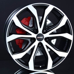 ALUTEC W10 BLACK POLISHED 8X20