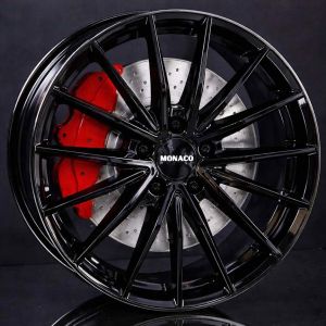 MONACO WHEELS GP14 GLOSS BLACK