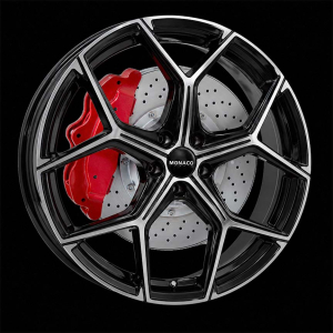 Monaco Wheels GP16 Black/Polished