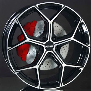 Monaco Wheels GP16 Black/Polished