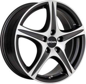 RONAL R56 Dull Black / Polish