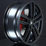 BROCK RC27 BLACK MATT 7X18 i gruppen F�LGAR / ALUMINIUMF�LGAR hos Svenska Gummihuset AB (A181125L70RC27BLK667)