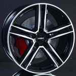 DEZENT KG DARK BLACK/POLISHED DEMO 8.5X18 i gruppen FLGAR / ALUMINIUMFLGAR hos Svenska Gummihuset AB (A181145M85DEZKGBLPO641DE)
