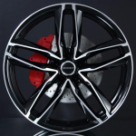 GMP ATOM BLACK DIAMOND 8,5X19 5/112 ET35 66,6 OUTLET i gruppen OUTLET hos Svenska Gummihuset AB (OA191125M85GMPATOMBLK666)