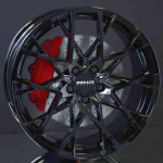 GH EDITION GP9 GLOSS BLACK 8,5X19 i gruppen FLGAR / ALUMINIUMFLGAR hos Svenska Gummihuset AB (A191145M85GP9GB671)