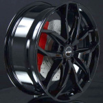RIAL LUCCA DIAMOND BLACK 6,5X17 i gruppen FLGAR / ALUMINIUMFLGAR hos Svenska Gummihuset AB (A171084M65RILDB651)