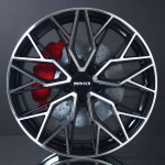 GH EDITION GP15 BLACK/POLISHED 8X19 i gruppen FLGAR / ALUMINIUMFLGAR hos Svenska Gummihuset AB (A191125M80MOGP15BP665)