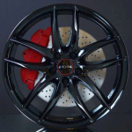 RONAL R46 GLOSS BLACK 7,5X18 i gruppen FLGAR / ALUMINIUMFLGAR hos Svenska Gummihuset AB (A181205H75RONR4726)