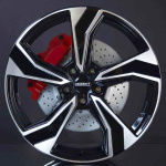 DEZENT KB DARK BLACK/POLISHED 7,5X19 i gruppen FLGAR / ALUMINIUMFLGAR hos Svenska Gummihuset AB (A191085H75DEKBBP634)