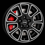 RIAL TRANSPORTER 2 BLACK/POLISH 7X17 i gruppen F�LGAR / ALUMINIUMF�LGAR hos Svenska Gummihuset AB (A171605H70RITRA2BP651)