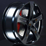 IMAGE NORDIC GLOSS BLACK 7,5X19 i gruppen FLGAR / ALUMINIUMFLGAR hos Svenska Gummihuset AB (A191145H75IMNOGB671)