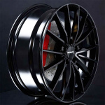 MONACO WHEELS GP14 GLOSS BLACK 9X21 i gruppen F�LGAR / ALUMINIUMF�LGAR hos Svenska Gummihuset AB (A211125M9MOGP14GB666)