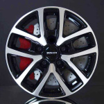 GH EDITION CL2T BLACK/POLISHED 6,5X16 i gruppen FLGAR / ALUMINIUMFLGAR hos Svenska Gummihuset AB (A161185H65MONCL2BP711)