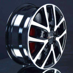 GH EDITION CL2T BLACK/POLISHED 6,5X16 i gruppen FLGAR / ALUMINIUMFLGAR hos Svenska Gummihuset AB (A161185H65MONCL2BP711)