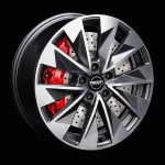 Mega Wheels Zenith Anthracite Grey Front Polished 8,5X19 i gruppen FÄLGAR / ALUMINIUMFÄLGAR hos Svenska Gummihuset AB (A191125H85MEWHZEAGFP571)