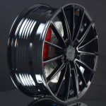 MONACO WHEELS FF1 GLOSS BLACK 9X20 i gruppen FLGAR / ALUMINIUMFLGAR hos Svenska Gummihuset AB (A201145M90FF1GLBL671)