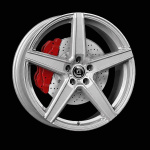 DIEWE WHEELS Dominar silver 8X19 i gruppen F�LGAR / ALUMINIUMF�LGAR hos Svenska Gummihuset AB (A191085H80DIWHDOMS634)