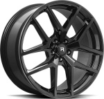 R-SERIES R19 GLOSS BLACK 7,5X18 i gruppen FLGAR / ALUMINIUMFLGAR hos Svenska Gummihuset AB (A181125H75RSER19GL571)