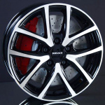 GH EDITION CL2 BLACK/POLISHED 6,5X16 i gruppen FLGAR / ALUMINIUMFLGAR hos Svenska Gummihuset AB (A161004M65MONCL2BP633)
