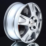 DEZENT VAN SILVER 6,5X16 i gruppen FLGAR / ALUMINIUMFLGAR hos Svenska Gummihuset AB (A161145H65DEZVAN661)