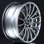 BROCK B36 CRYSTAL SILVER BLACK 8,5X19 i gruppen FLGAR / ALUMINIUMFLGAR hos Svenska Gummihuset AB (A191145H85BRB36SB726)