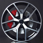 R-SERIES R19 BLACK/POLISHED 8X19 i gruppen F�LGAR / ALUMINIUMF�LGAR hos Svenska Gummihuset AB (A191085H80RSER19BP633)