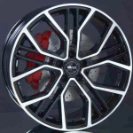 BROCK B41 BLACK FULL POLISH 9,5X22 i gruppen F�LGAR / ALUMINIUMF�LGAR hos Svenska Gummihuset AB (A221125H95BRB41BP666)