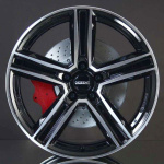 DEZENT KG DARK BLACK/POLISHED 7,5X19 i gruppen FLGAR / ALUMINIUMFLGAR hos Svenska Gummihuset AB (A191125H75DEZKGBLPO666)