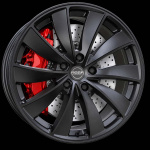 Mega Wheels Pyxis Matt Black 8,5X19 i gruppen FÄLGAR / ALUMINIUMFÄLGAR hos Svenska Gummihuset AB (A191145M85MEGPYXB641)