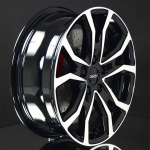 DEZENT TV-TRAILER DARK BLACK/POLISHED 6X15 i gruppen FLGAR / ALUMINIUMFLGAR hos Svenska Gummihuset AB (A151125M60DETVTR666)