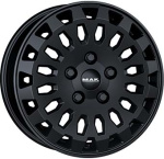 MAK OVERLAND DULL BLACK 7X17 i gruppen FLGAR / ALUMINIUMFLGAR hos Svenska Gummihuset AB (A171185H70MAOVLADB711)