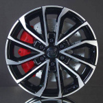 MSW 42 VAN GLOSS BLACK POLISH 6,5X17 i gruppen FLGAR / ALUMINIUMFLGAR hos Svenska Gummihuset AB (A171206H65MW42BLPOV746)