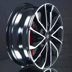MSW 42 VAN GLOSS BLACK POLISH 6,5X17 i gruppen FLGAR / ALUMINIUMFLGAR hos Svenska Gummihuset AB (A171206H65MW42BLPOV746)