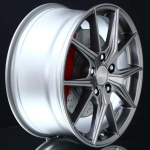 BROCK B40 FERRIC GREY MATT 8X19 i gruppen FLGAR / ALUMINIUMFLGAR hos Svenska Gummihuset AB (A191125H80BRB40FGM667)