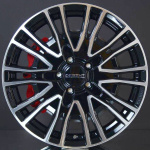 DEZENT KE BLACK/POLISHED 6,5X16 i gruppen FLGAR / ALUMINIUMFLGAR hos Svenska Gummihuset AB (A161185H65DEZKEBP711)