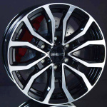 DEZENT KC DARK BLACK/POLISHED 7,5X17 i gruppen FLGAR / ALUMINIUMFLGAR hos Svenska Gummihuset AB (A171396M75DEKCDA1061)