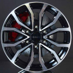 DEZENT KC DARK BLACK/POLISHED 7,5X17 i gruppen FLGAR / ALUMINIUMFLGAR hos Svenska Gummihuset AB (A171396M75DEKCDA1061)