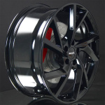 MAK Kassel Gloss Black 7,5X17 i gruppen F�LGAR / ALUMINIUMF�LGAR hos Svenska Gummihuset AB (A171125M75KASGB76)