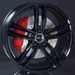 GH EDITION IZOR GLOSS BLACK 7,5X17 i gruppen FLGAR / ALUMINIUMFLGAR hos Svenska Gummihuset AB (A171005M75IZSIRRGB571)