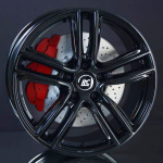 BROCK RC27 SHINY BLACK 6,5X17 i gruppen FLGAR / ALUMINIUMFLGAR hos Svenska Gummihuset AB (A171125M65RC27SHBL571)