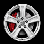Mega Wheels Leo Silver 6,5X16 i gruppen F�LGAR / ALUMINIUMF�LGAR hos Svenska Gummihuset AB (A161125H65MEGWHLSI665)