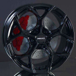 Monaco Wheels GP16 Gloss Black 8X19 i gruppen F�LGAR / ALUMINIUMF�LGAR hos Svenska Gummihuset AB (A191125M8MOGP16GB665)