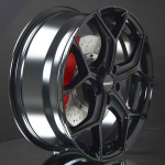 Monaco Wheels GP16 Gloss Black 8X18 i gruppen F�LGAR / ALUMINIUMF�LGAR hos Svenska Gummihuset AB (A181085H8MOGP16GB731)