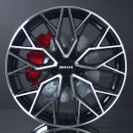 GH EDITION GP15-FF BLACK/POLISHED 8X19 i gruppen F�LGAR / ALUMINIUMF�LGAR hos Svenska Gummihuset AB (A191305M80MOGP15BP664)