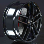 DEZENT TR BLACK 7X17 i gruppen FLGAR / ALUMINIUMFLGAR hos Svenska Gummihuset AB (A171125H70DETRB571)