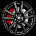 Brock RC25T Black Matt 6,5X16 i gruppen F�LGAR / ALUMINIUMF�LGAR hos Svenska Gummihuset AB (A161185H65RC25TBM711)