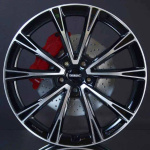 DEZENT AR DARK BLACK/POLISHED 7X18 i gruppen FLGAR / ALUMINIUMFLGAR hos Svenska Gummihuset AB (A181125H70DEZARDA571)