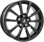 IT WHEELS ALICE GLOSS BLACK 7X17 i gruppen FLGAR / ALUMINIUMFLGAR hos Svenska Gummihuset AB (A171125M70ITALIGB664)